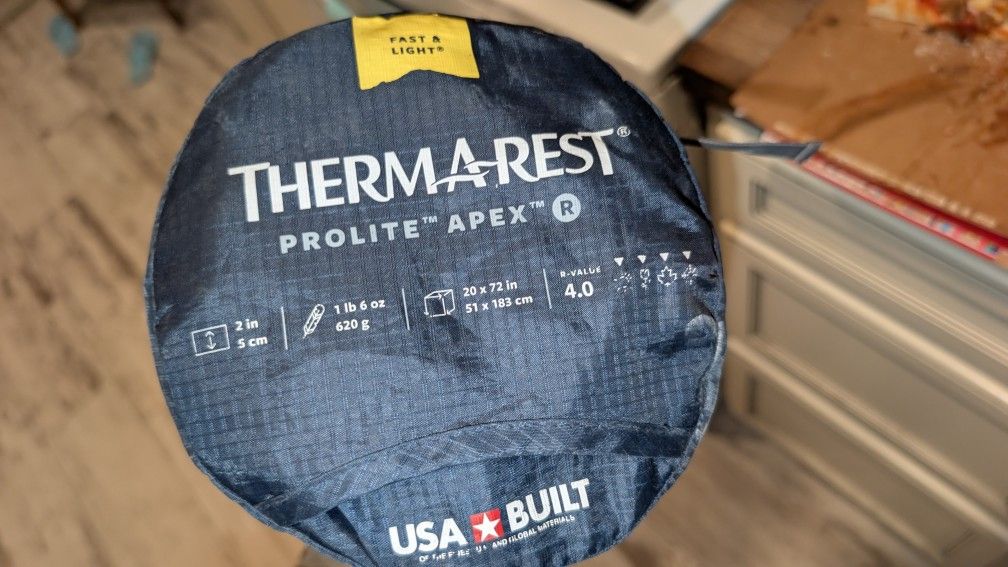 Thermarest Mattress Self Inflating Prolite Apex R Good Condition Camping Backpacking Outdoors Sleeping Therm A Rest