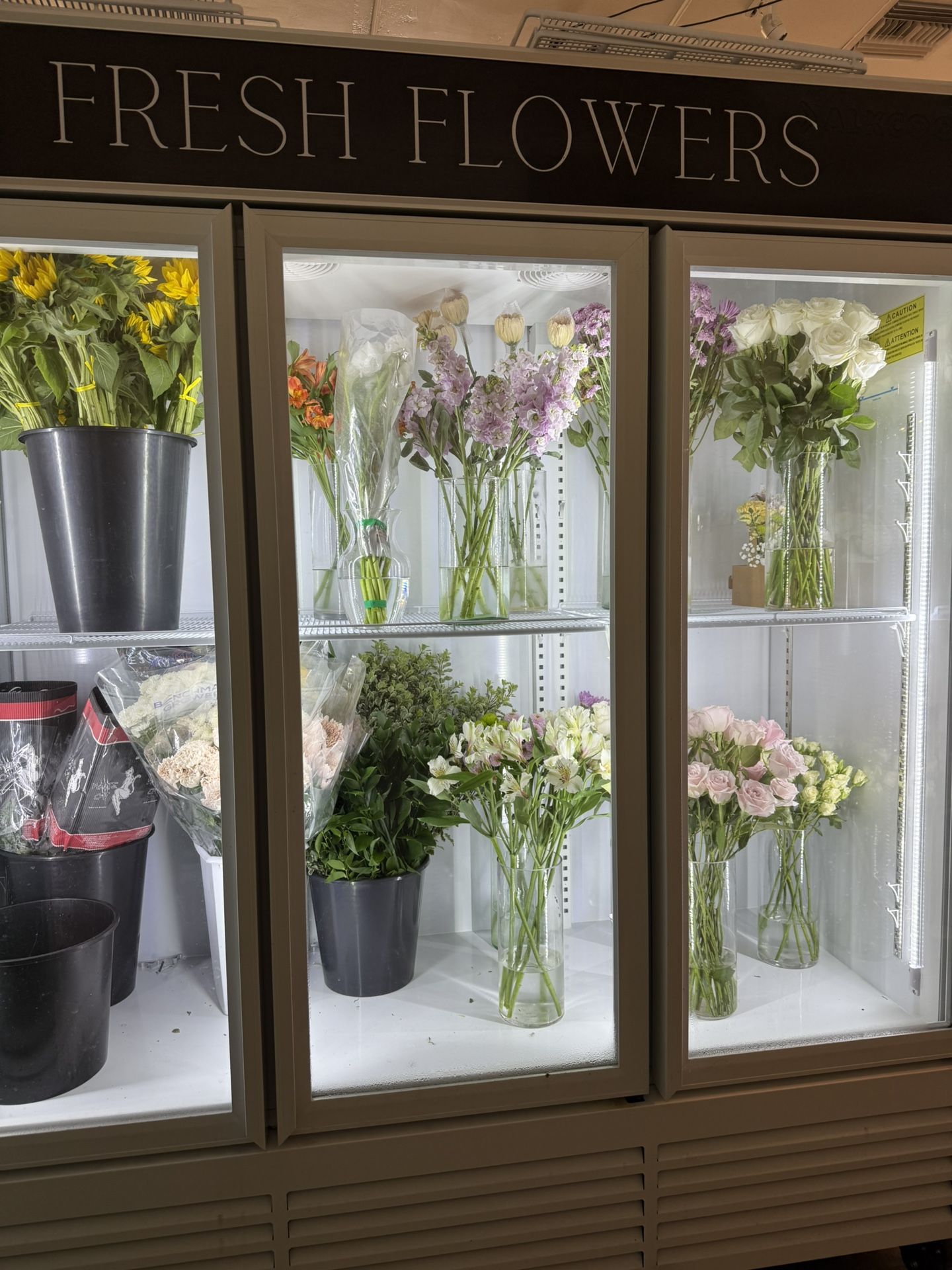Flowers Fridge 3 doors