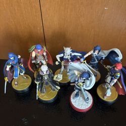 7 Fire emblem Amiibo's for Nintendo