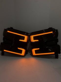 Chevy Silverado 2019-2021 headlights