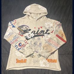 denim tears x saint michael hoodie