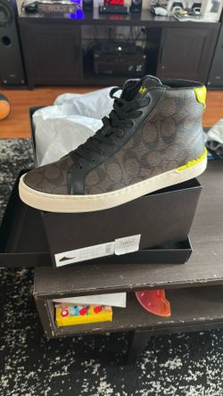 Men’s Coach High top Signature line