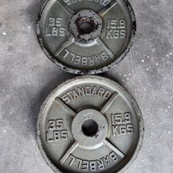 2 - 35LB Weights