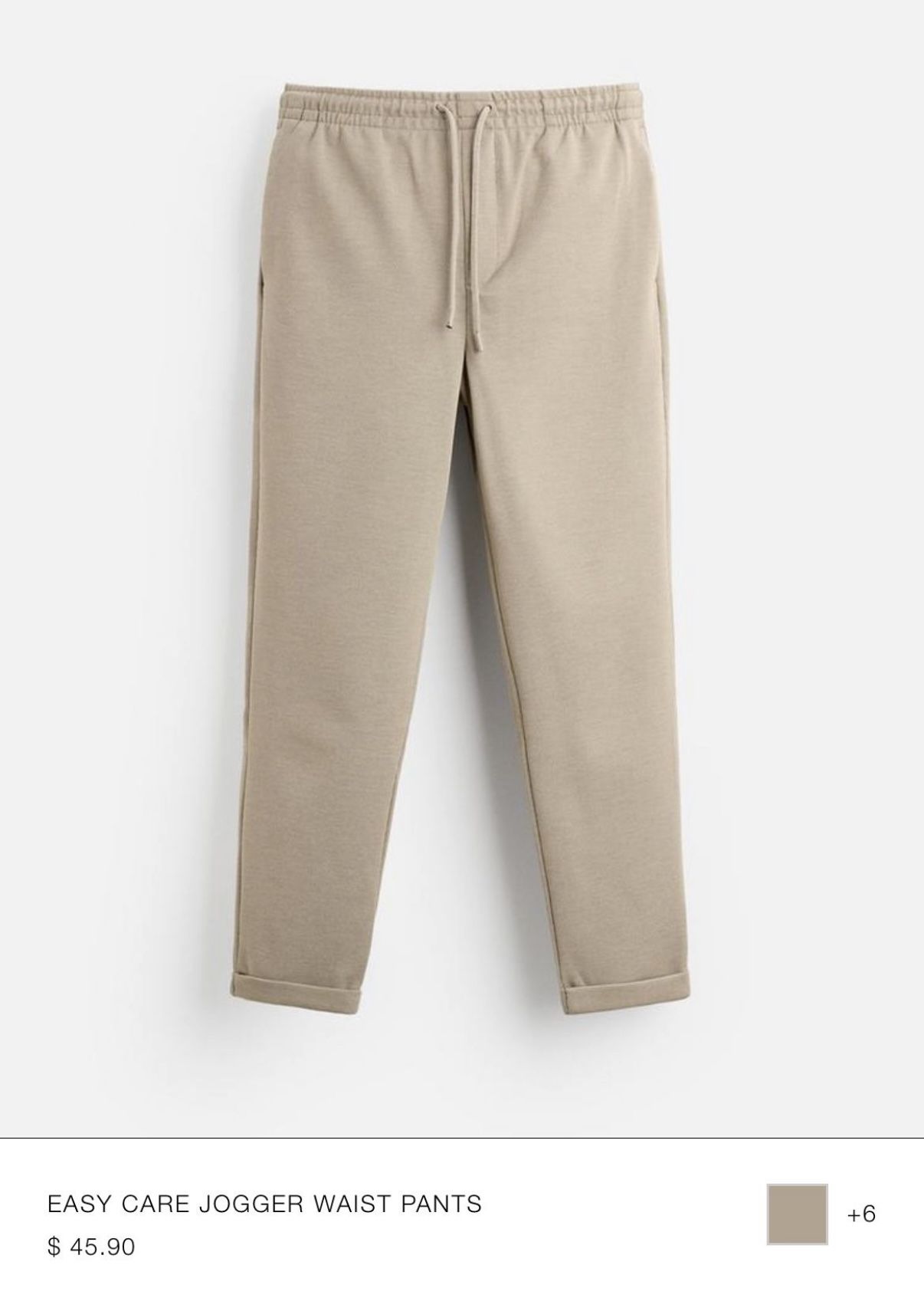Zara Joggers Pants