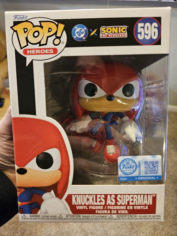 Funko Pop! Knuckles as Superman #596
