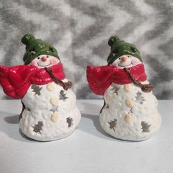 Snowman Luminary