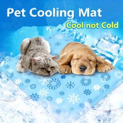 Pet Cooling Mat Waterproof Summer Indoor Cooling Pad for Dogs Cats Size 35×25"