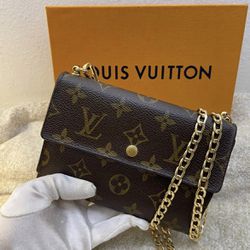 Louis Vuitton, Bags, Authentic Vintage Louis Vuitton Monogram Tresor  Wallet