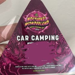 2026 Nocturnal Wonderland Car Camping Pass 