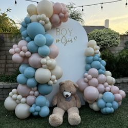 Baby shower Or gender reveal Balloon Setups 