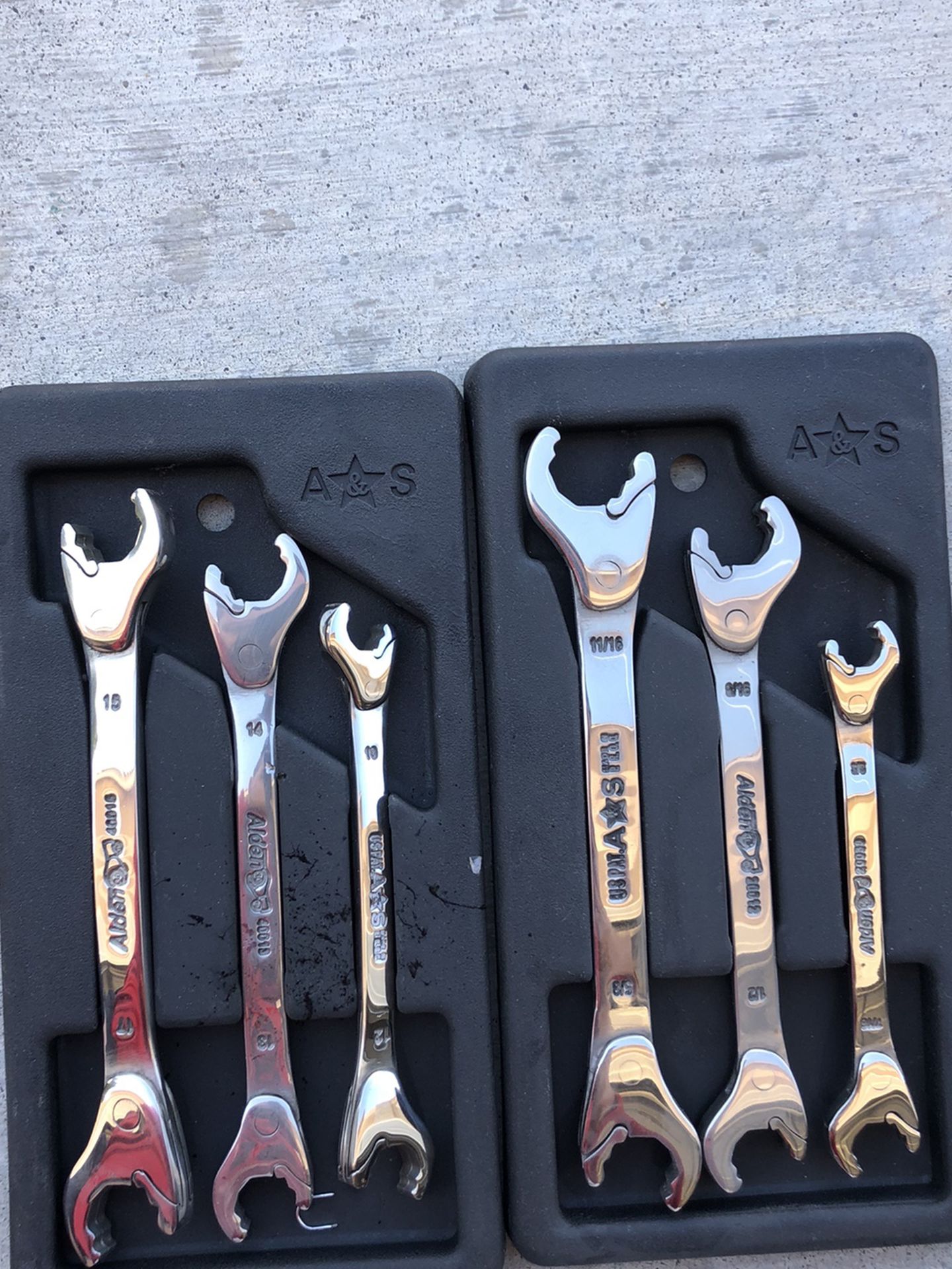 Open End Ratchet Wrench Set