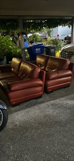 Italian leather sofas