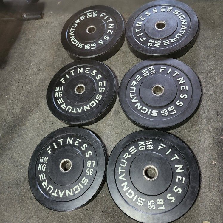 Bumper Plates 270lbs