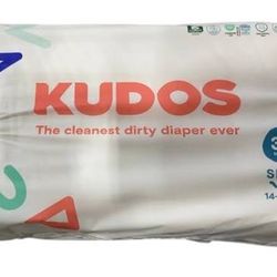 Diaper Box | 100% Cotton-Lined TCF Diapers Size 3| Kudos .Count 30 Pieces 