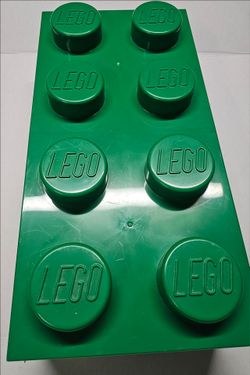 Lego 8-Stud Storage Brick – Green