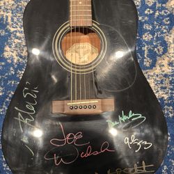 Eagles Band Signed Acoustic Guitar