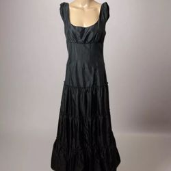 BCBG MAXAZRIA Evening Gown Black Dress Size 8 Made In USA