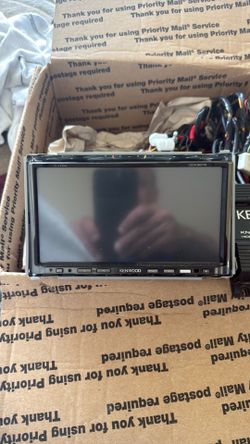 Kenwood radio with navigation