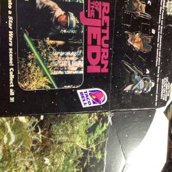 Taco Bell * 1996 Kids Meals Food Box ( Return Of The Jedi)