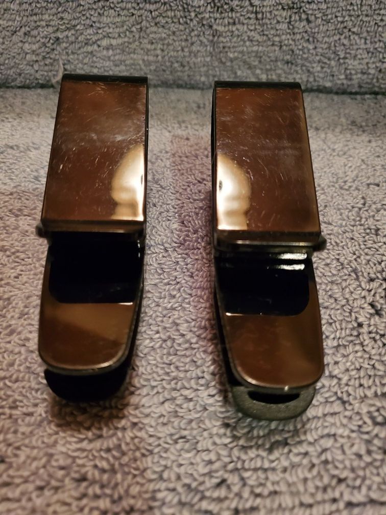 2 Windshield Visor Sunglasses Clip On Clips