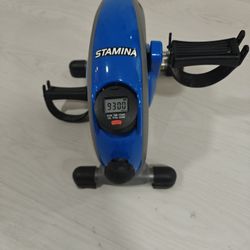 Stamina Mini Exercise Bike with Smooth Pedal System  