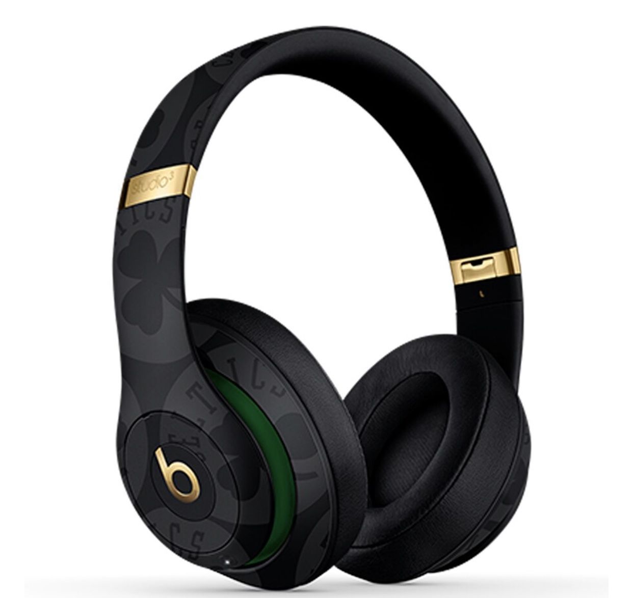 Boston Celtics Beats Black Studio3 Wireless Headphones - NBA Collection