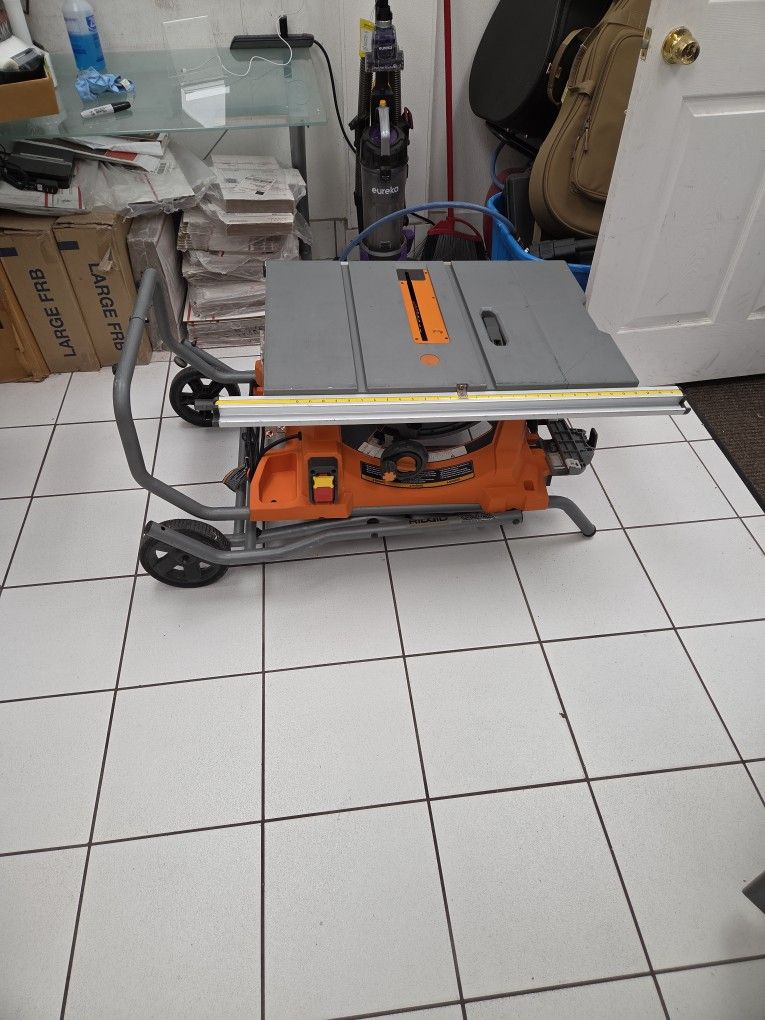 Ridgid 10" Heavy Duty Portable Table Saw