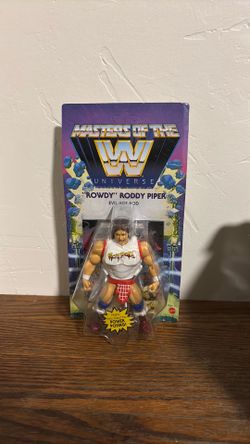 2020 Mattel Masters of the WWE Universe Rowdy Roddy Piper Action Figure