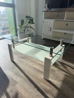 rectangular coffee table