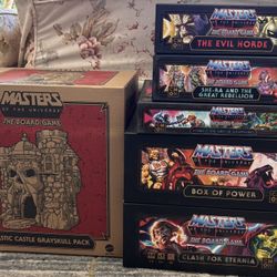 CMON Masters Of The Universe Board Game Plus Expansions & Fully Painted