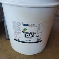 5 Gal Onopened Hemp Oil