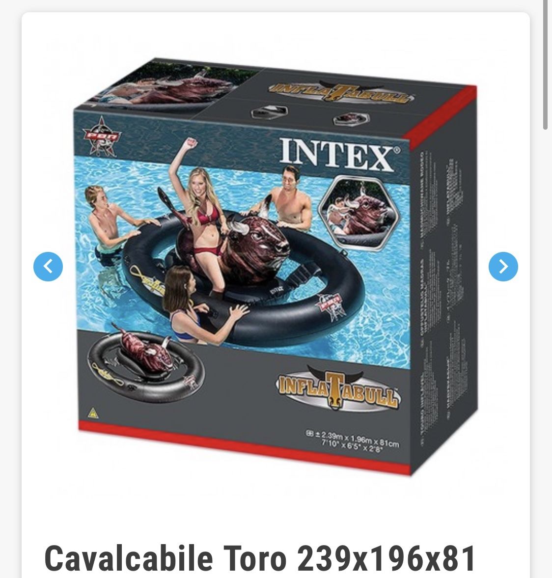 Cavalcabile Toro 239x196x81