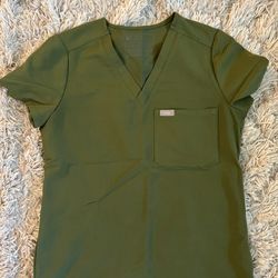 Women’s Fern Green Figs Scrubs