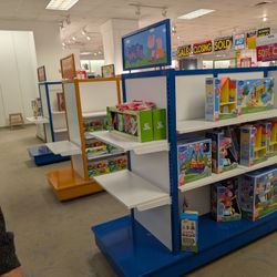 Commercial Workshop Display Shelves