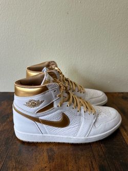 Jordan 1 Metallic Gold Size 11.5 Men’s