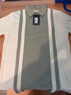 BoohooMAN Striped Polo Shirt