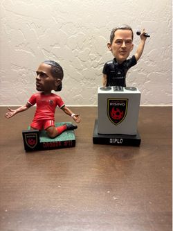 Phoenix Rising Bobble Head Set. Drogba and Diplo.