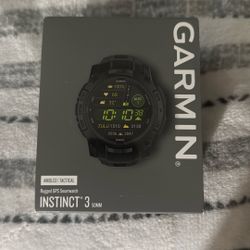 Garmin Instinct 3  50 mm  Amoled Tactical  Rugged GPS Smartwatch 