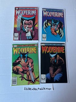 Wolverine (Marvel) Limited Series (1982) #1-4 Comic Lot Claremont Miller