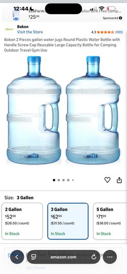 Bokon water jugs
