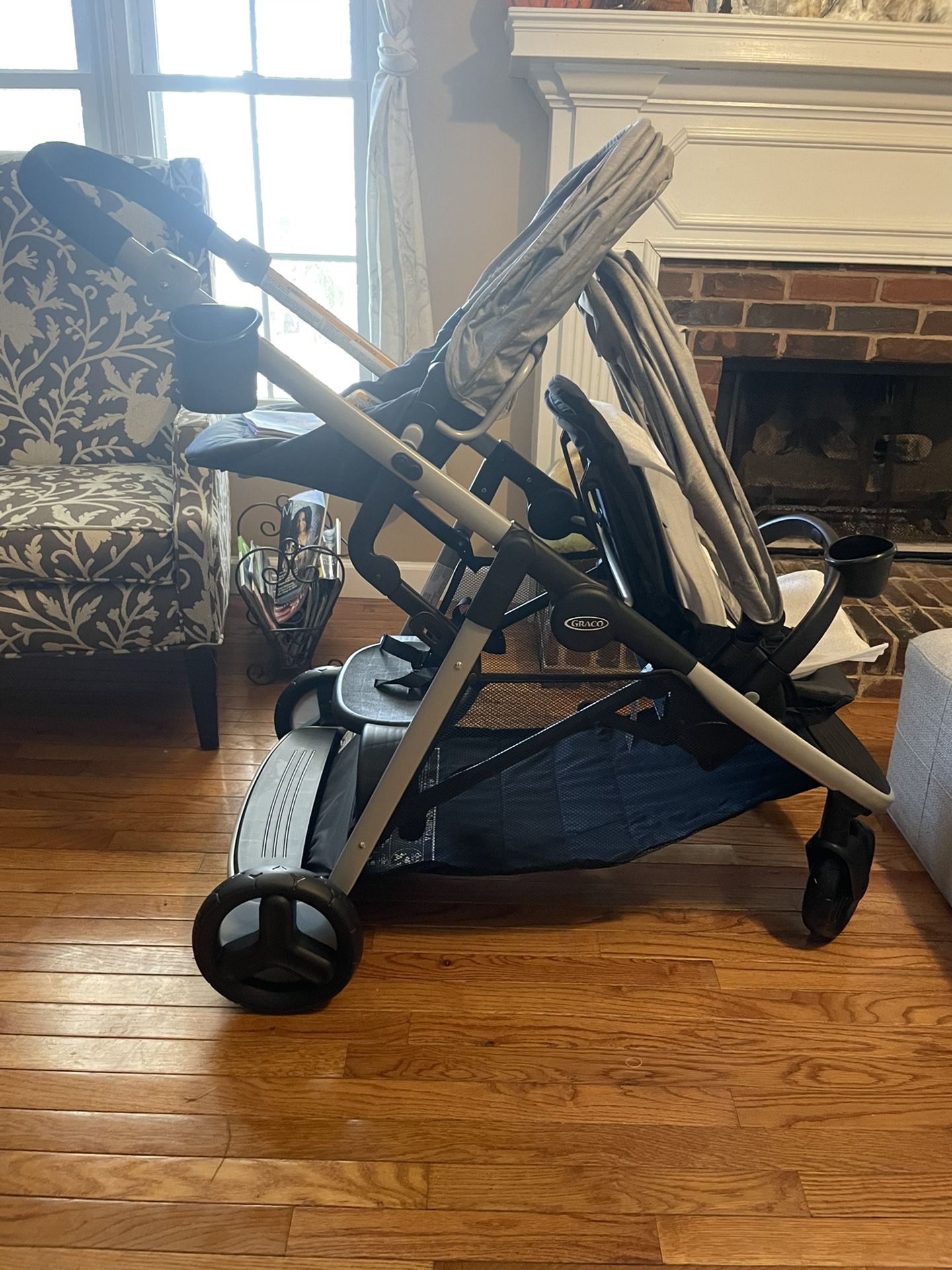 New Graco Double Stroller 
