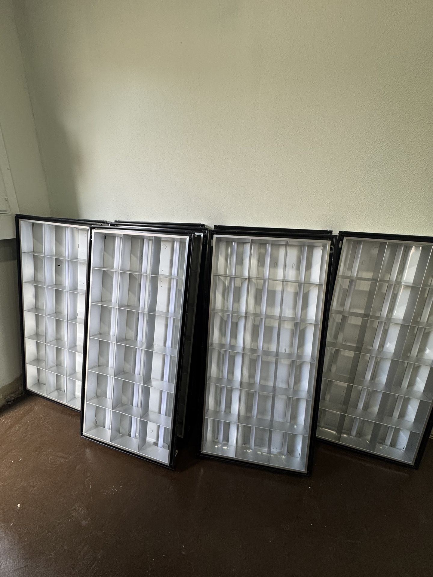 8 Fluorescent High Bay Light Fixtures