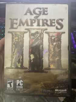 Age Of Empires 3 Box Set With Book