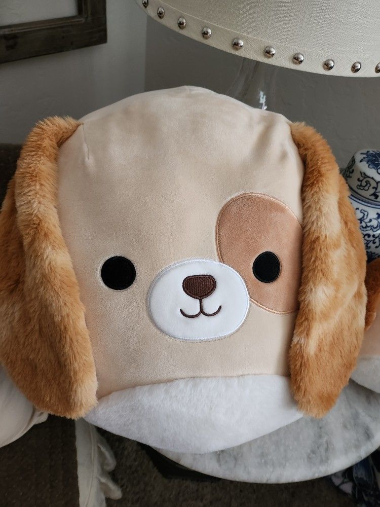 16" & 8" Harrison the Dog Squishmallows