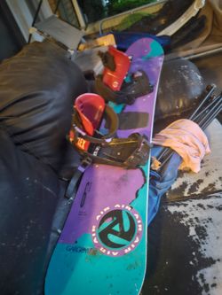 Vintage 1992 burton air snowboard