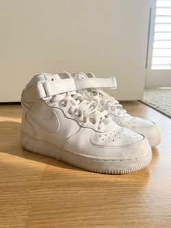 Nike Air Force 1 Mid White Sneakers