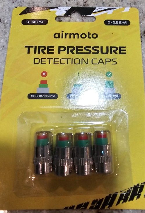 AIRMOTO Tire Pressure Detection Caps