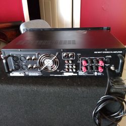 Radio Shack 280 Watt Stereo PA Amplifier You Can Hook Up 4 Speckers 4 Mic Phone All So A Next Amp If You Wish 
