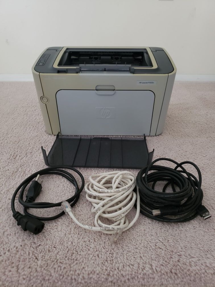 Hp laserjet printer model p1505n