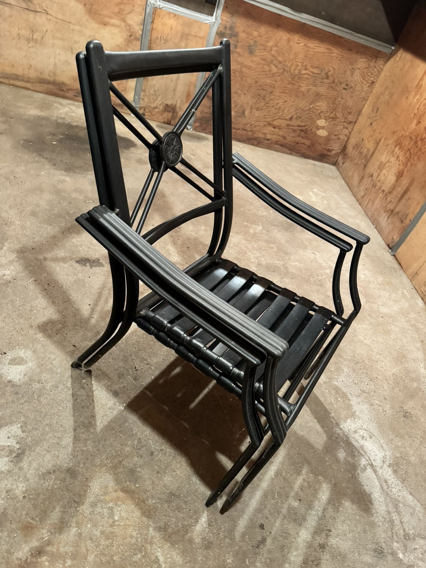 2- Metal Patio Chair